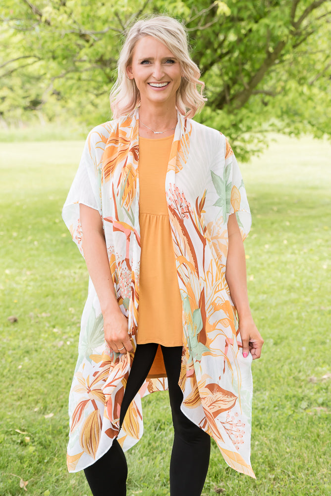 Take the Scenic Route Kimono