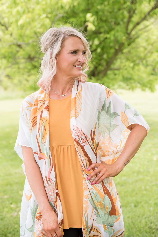 Take the Scenic Route Kimono