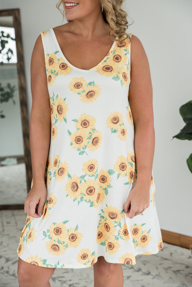 A Delicate Flower Dress