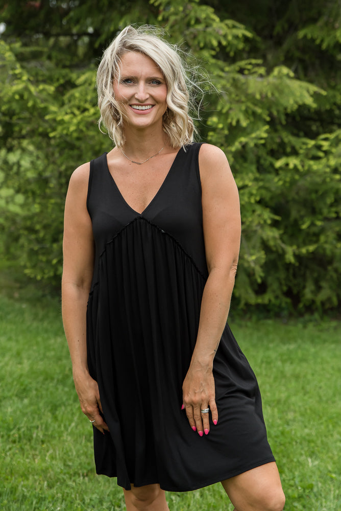 Better than Yesterday Dress in Black