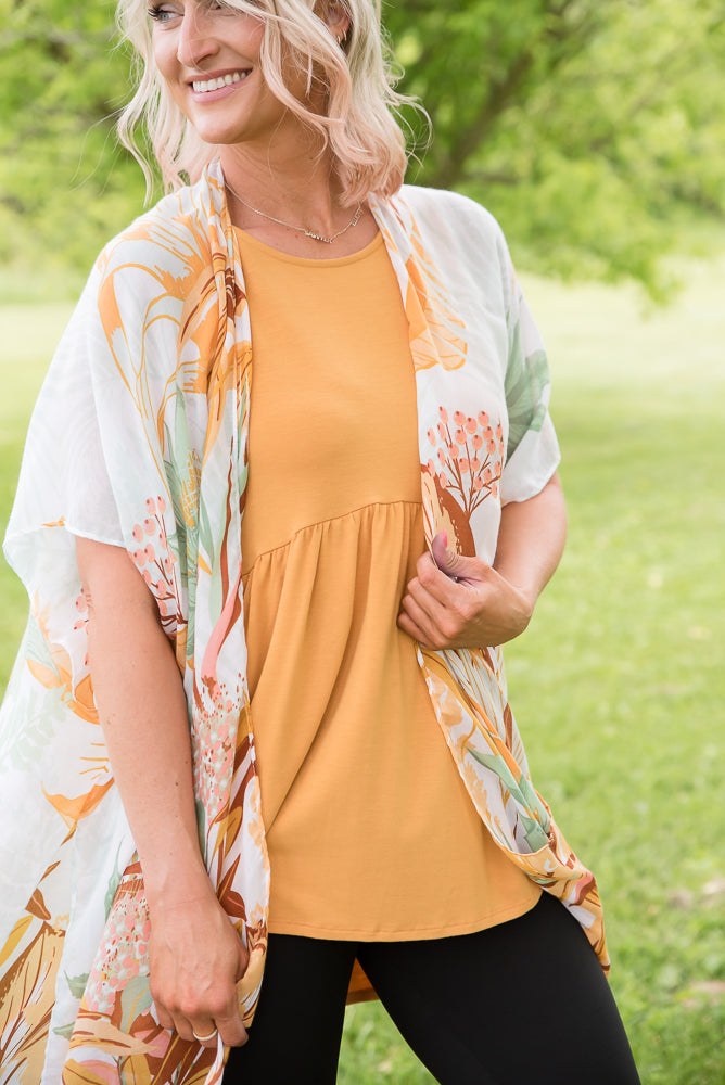 Take the Scenic Route Kimono