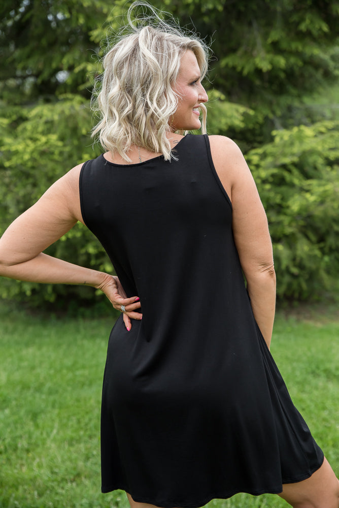 Better than Yesterday Dress in Black
