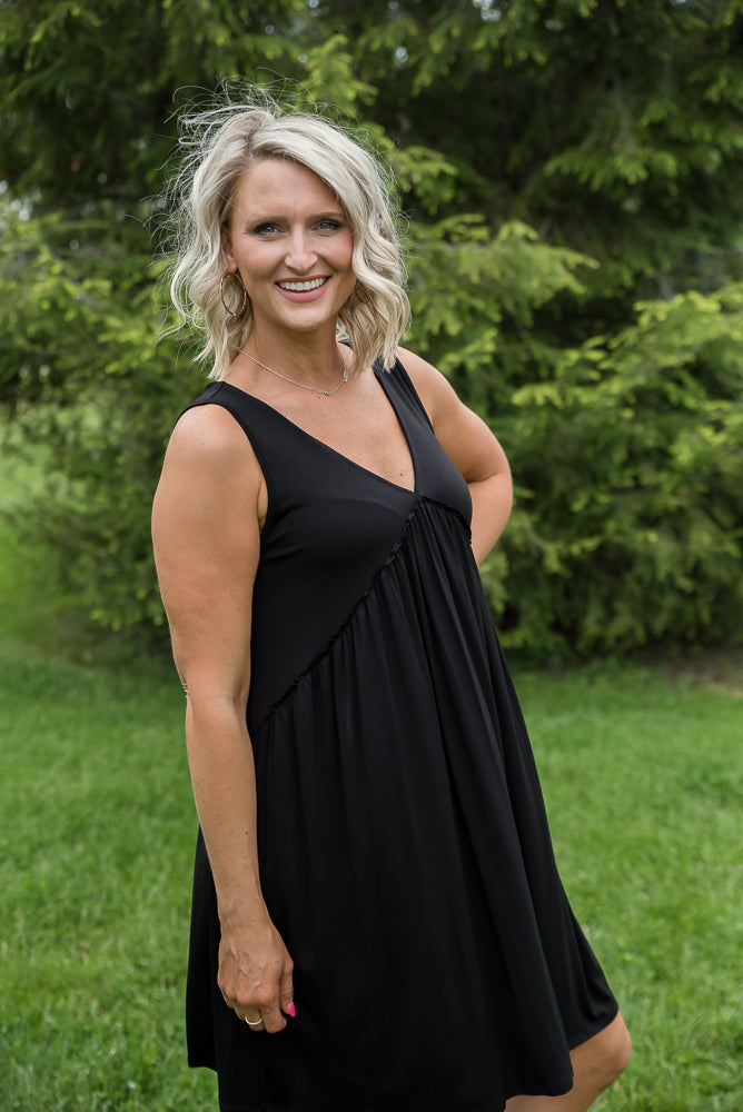 Better than Yesterday Dress in Black