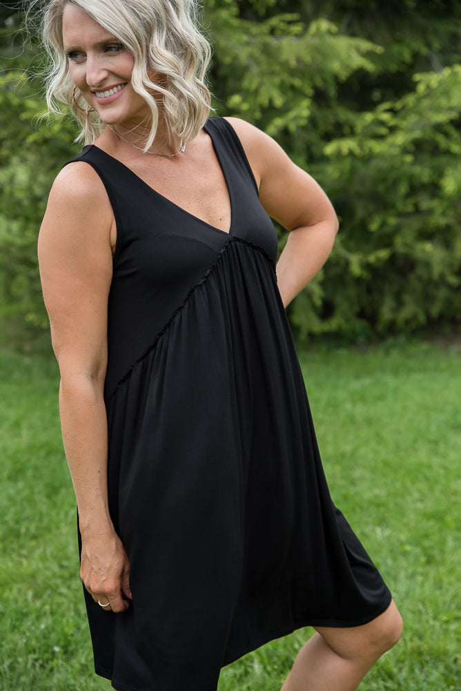 Better than Yesterday Dress in Black