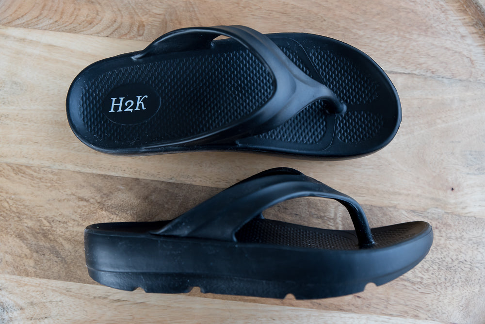 Feel the Joy Sandals in Black