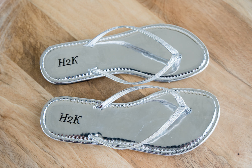 Sassy Sandals in Silver