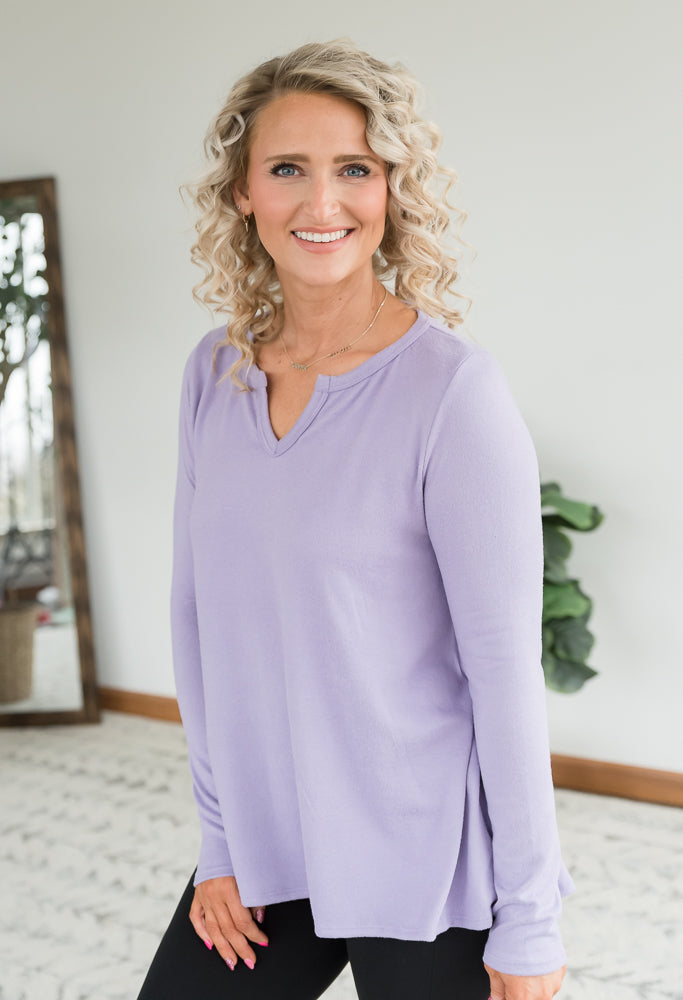 A Notch Above Top in Lilac
