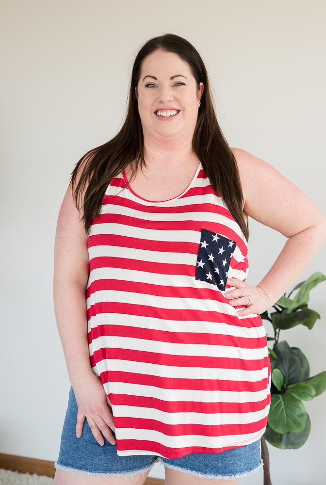 Patriotic Pocket Tank