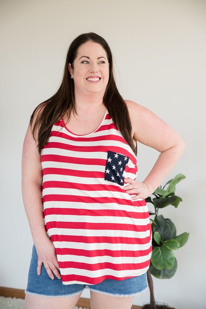 Patriotic Pocket Tank