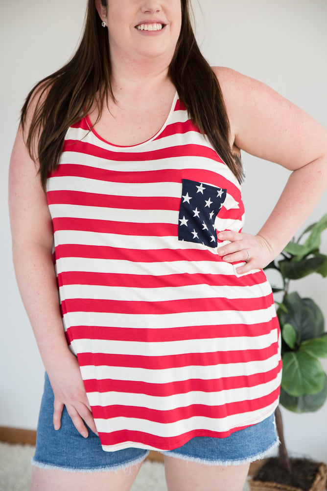 Patriotic Pocket Tank