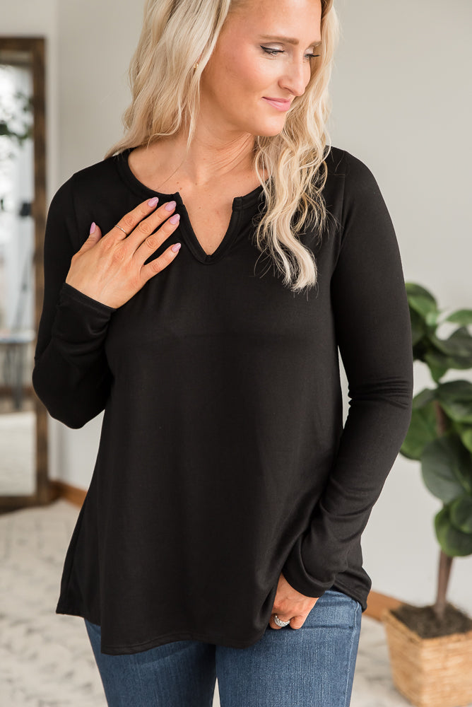 A Notch Above Top in Black