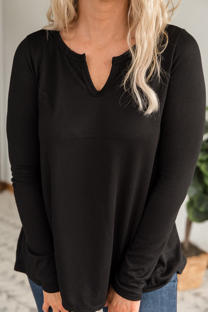 A Notch Above Top in Black