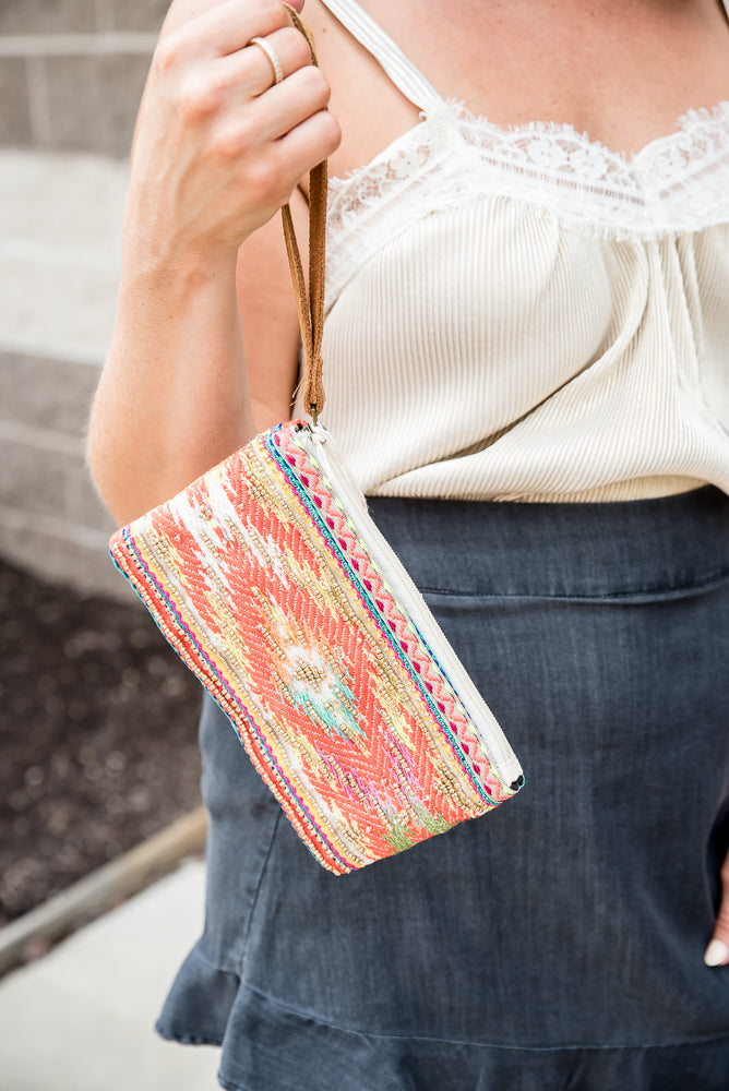 At Sunset Wristlet