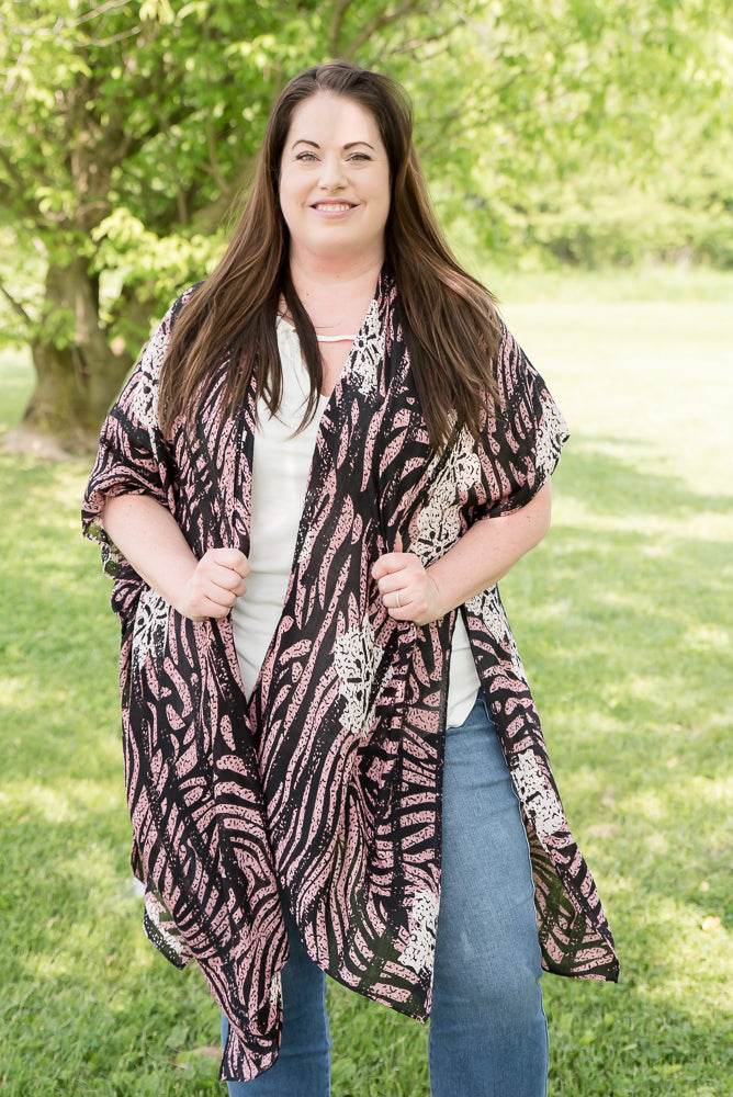 Dancing with the Zebras Kimono
