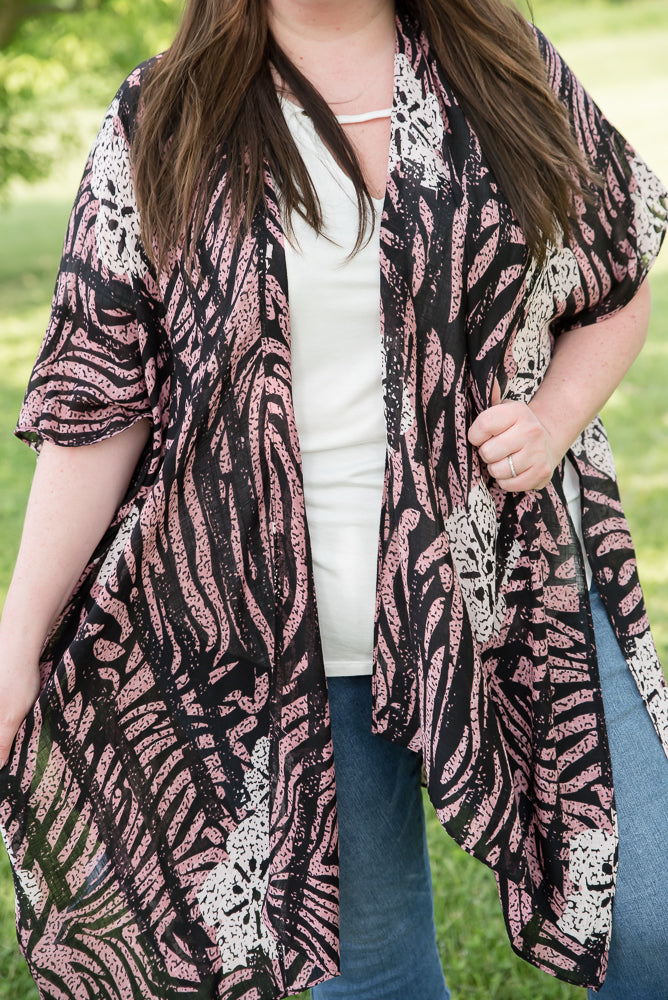 Dancing with the Zebras Kimono