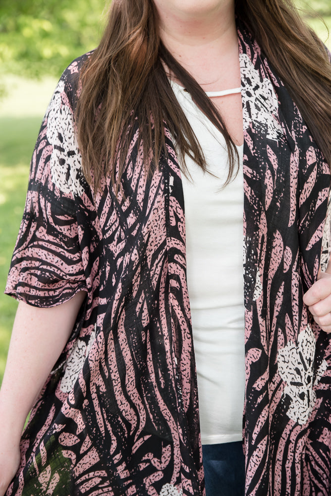 Dancing with the Zebras Kimono