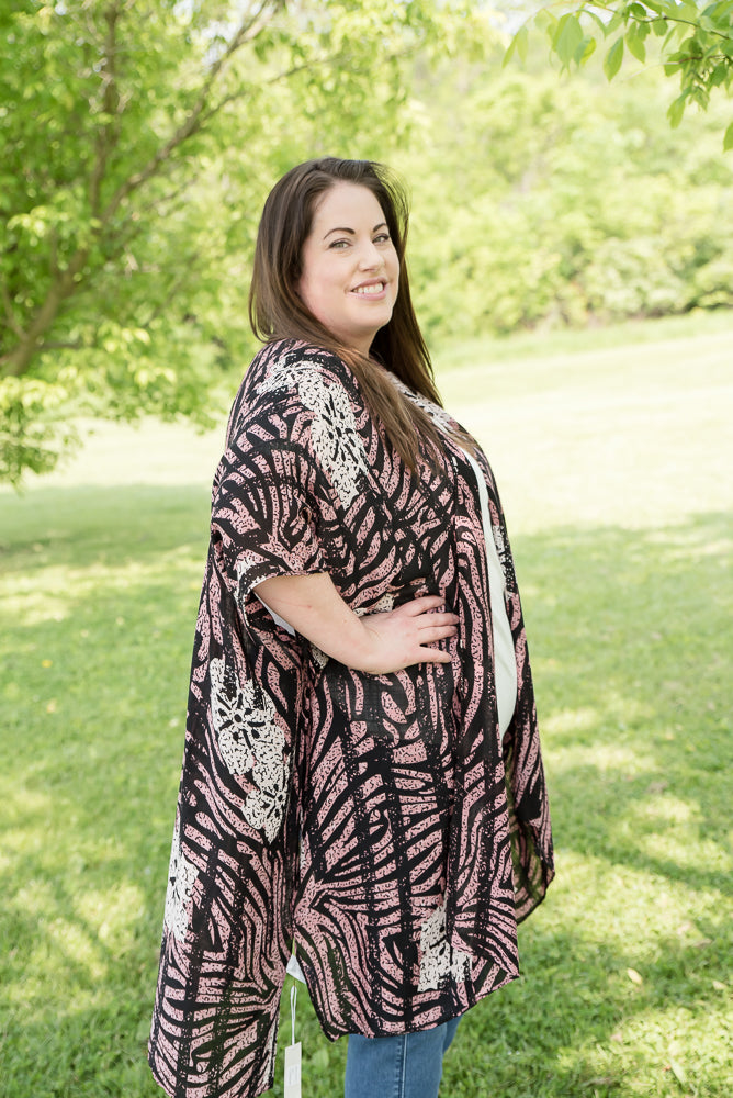 Dancing with the Zebras Kimono