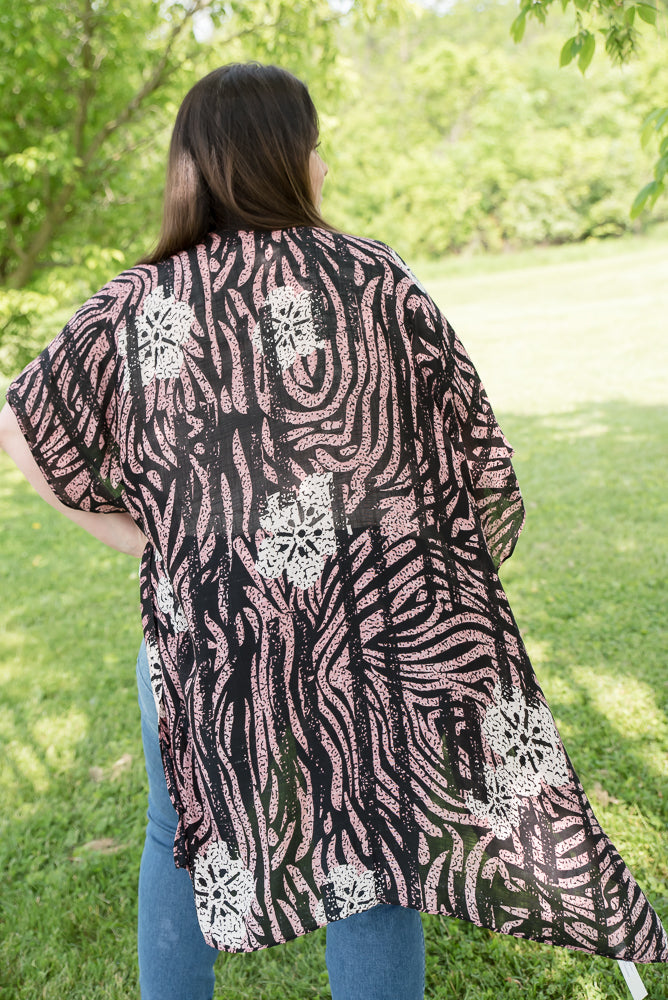 Dancing with the Zebras Kimono