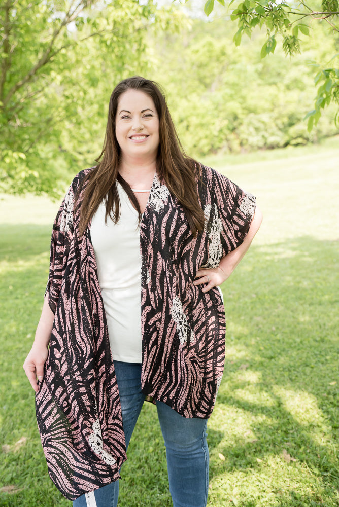 Dancing with the Zebras Kimono
