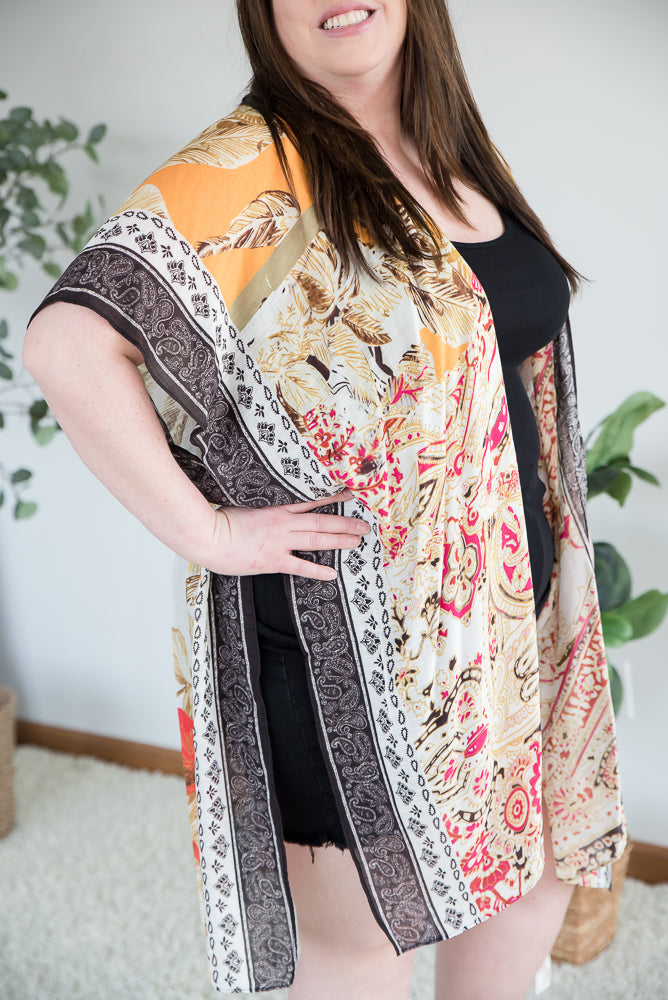 See You in Tahiti Kimono