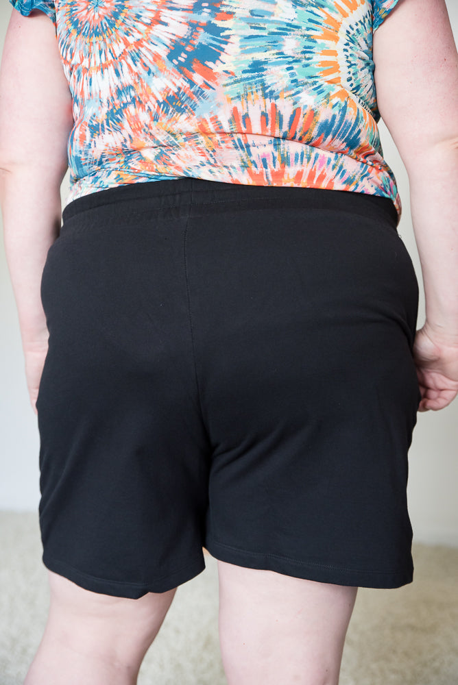 Wear Anytime Shorts in Black