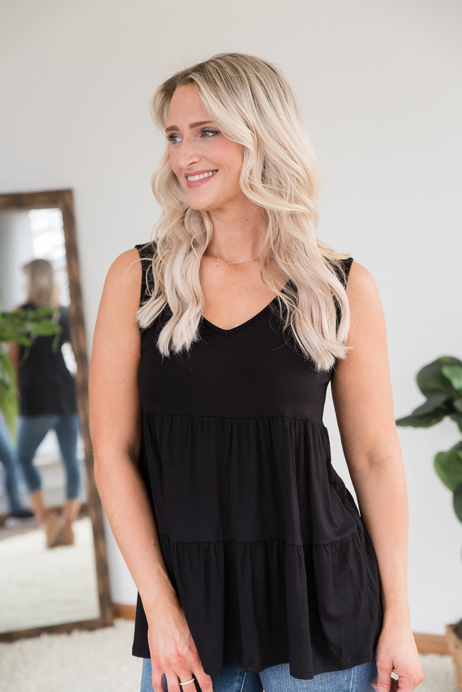 Tank for It All in Black