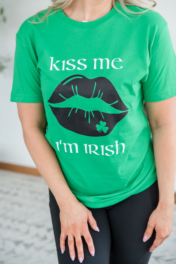 Kiss Me I'm Irish Graphic Tee