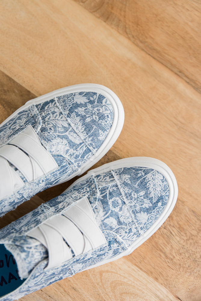 Marley Sneaker in Blue Country Road