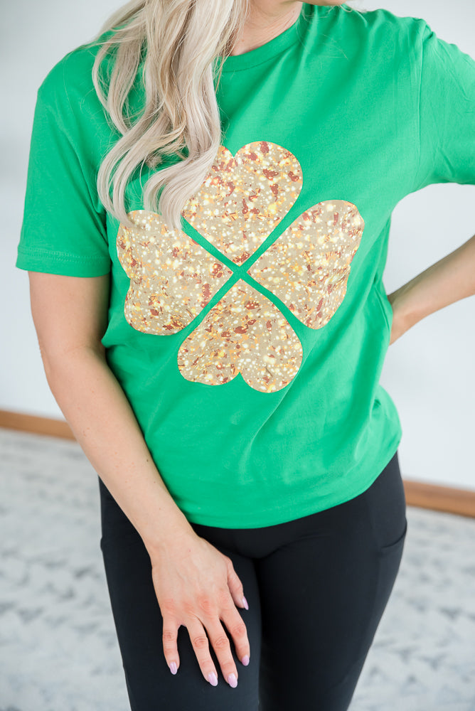 Shamrock Sparkles Graphic Tee
