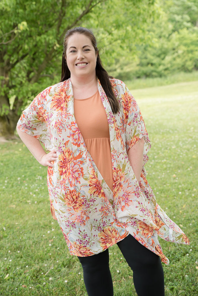 Wild Marigold Kimono
