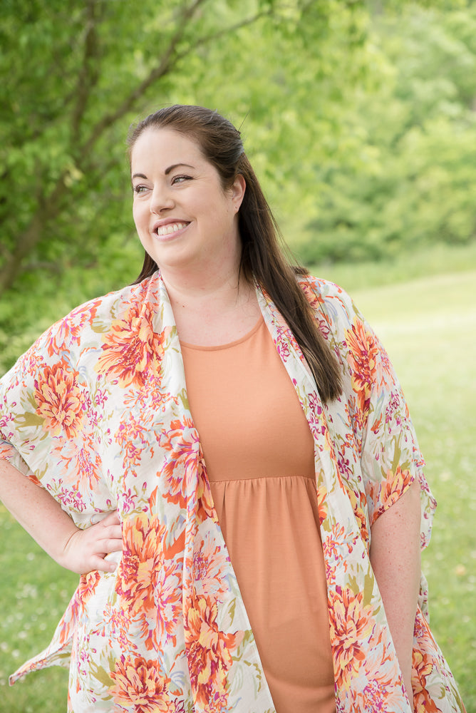 Wild Marigold Kimono