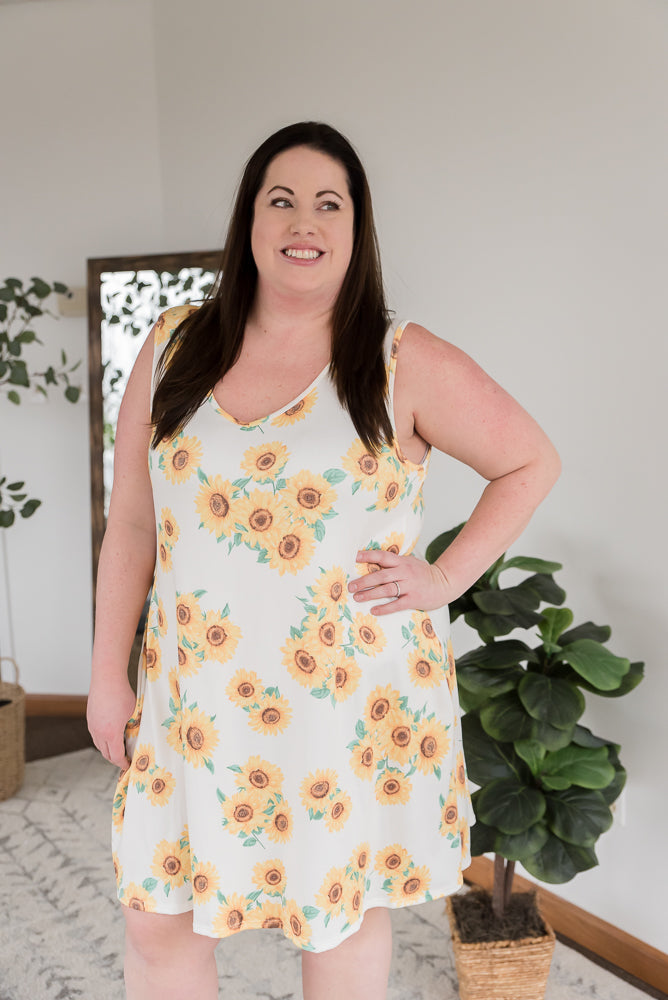 A Delicate Flower Dress