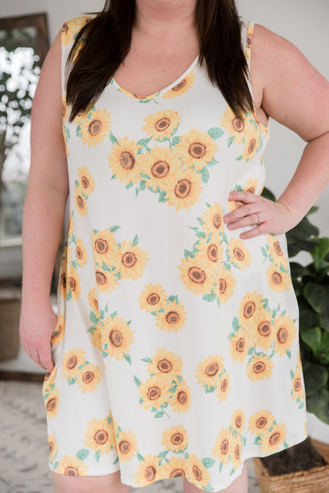 A Delicate Flower Dress