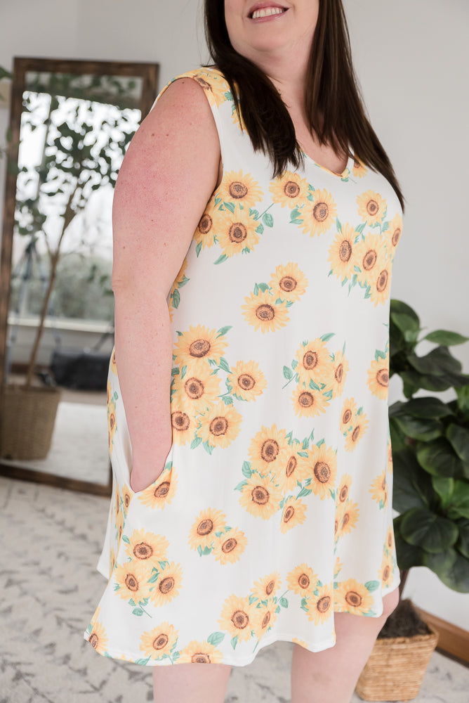 A Delicate Flower Dress