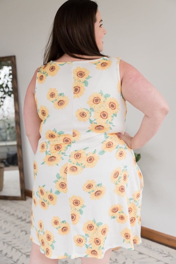 A Delicate Flower Dress