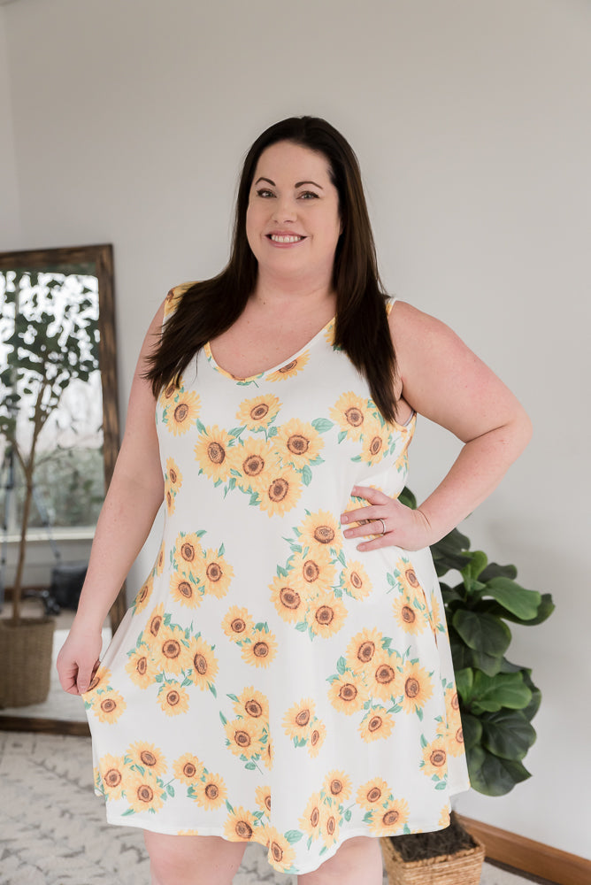 A Delicate Flower Dress