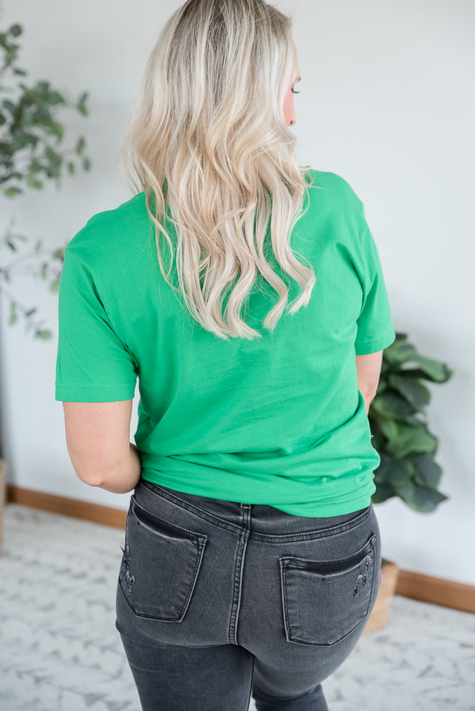 Leopard Clover Graphic Tee