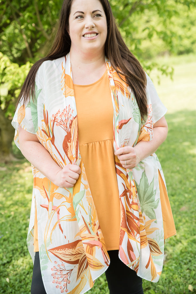 Take the Scenic Route Kimono