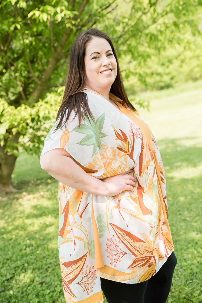 Take the Scenic Route Kimono