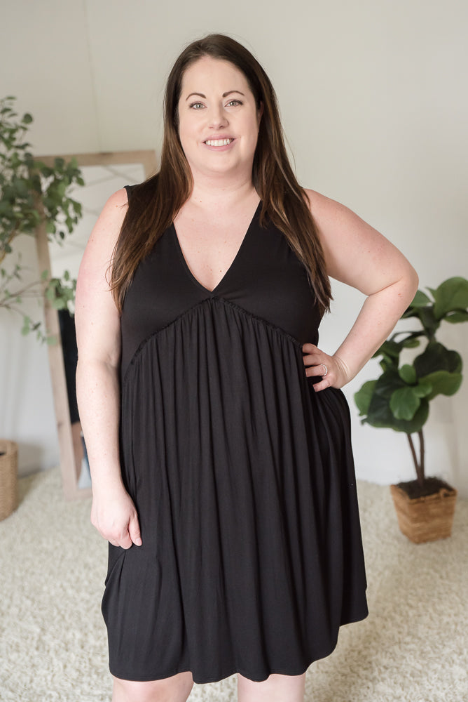 Better than Yesterday Dress in Black