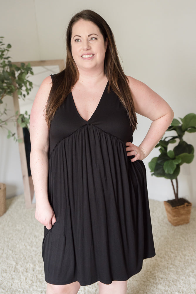 Better than Yesterday Dress in Black