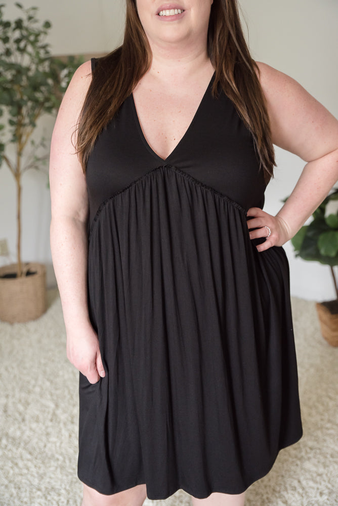 Better than Yesterday Dress in Black