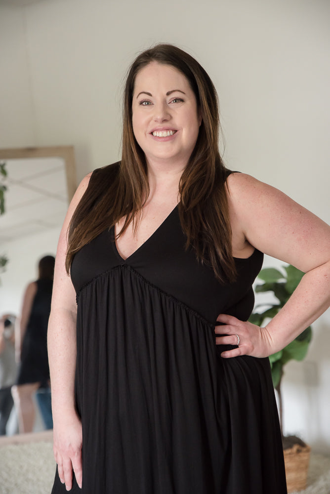 Better than Yesterday Dress in Black
