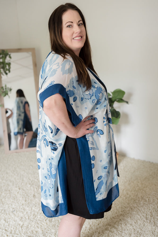 Morning Glory Kimono