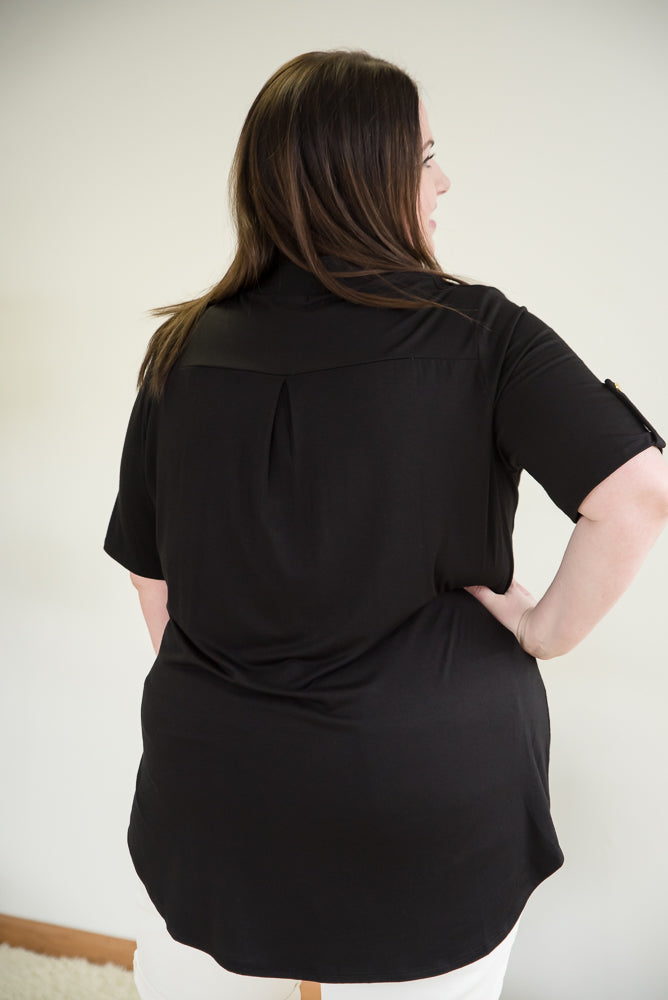 Counting on You Top in Black