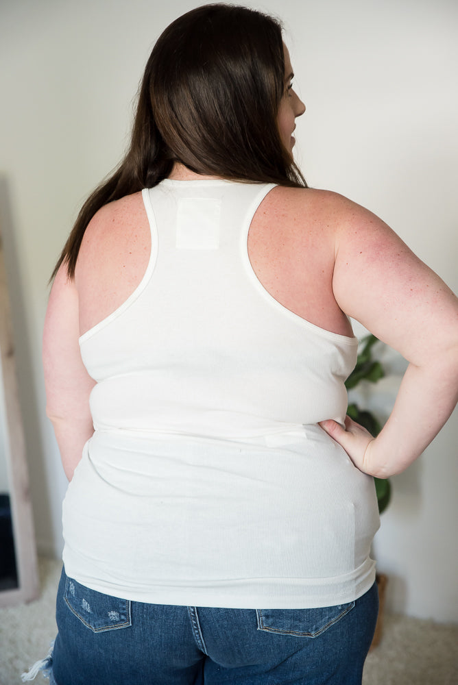 Day by Day Tank in Ivory
