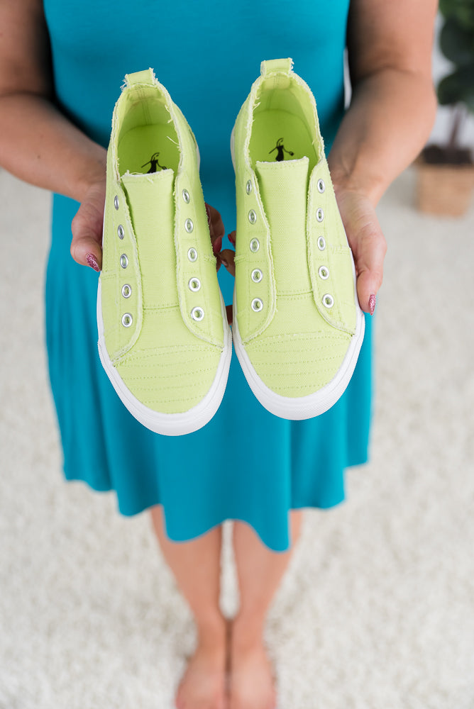 My Lime Green Babalu Shoes