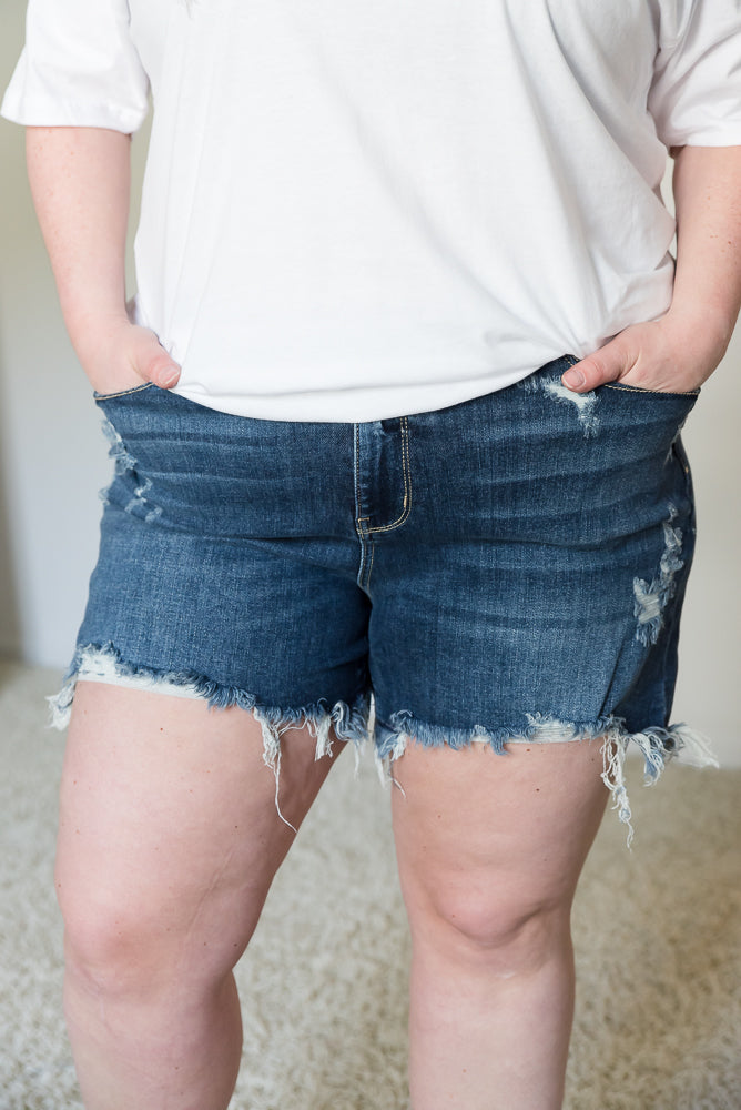 Drift Away Judy Blue Shorts