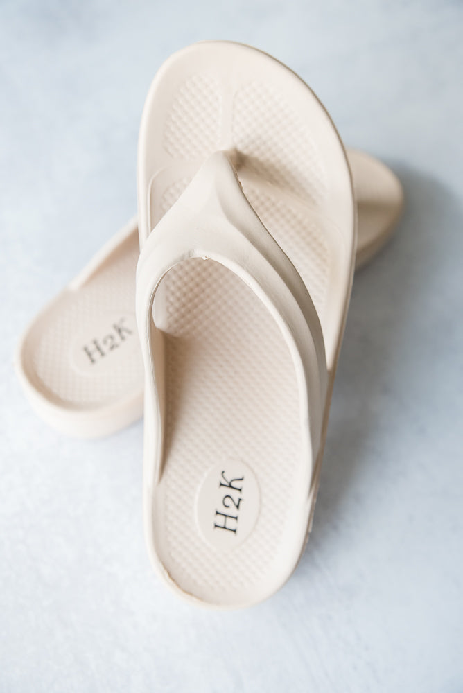 Feel the Joy Sandals in Nude