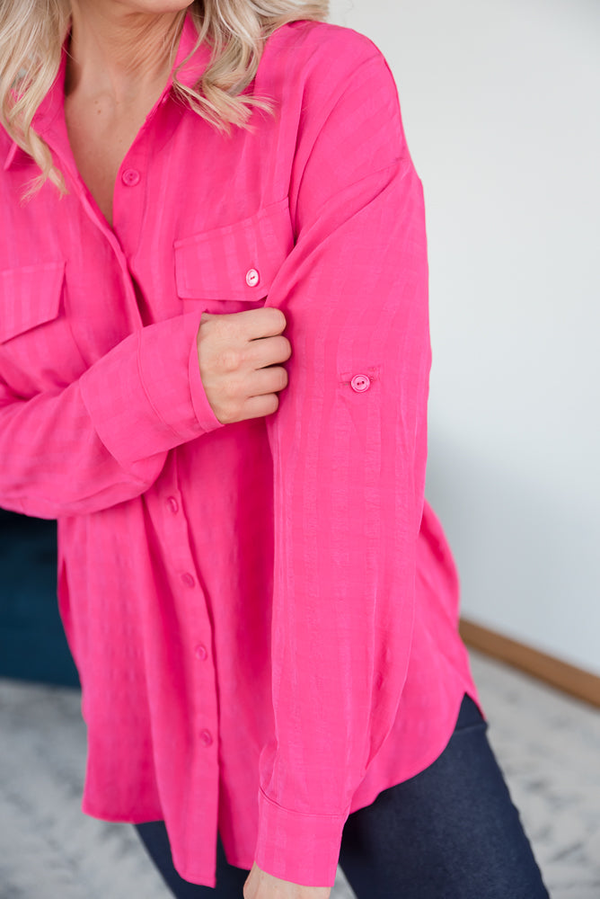 It's a Good Time Top in Pink